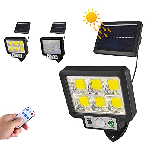 LVOD Luz solar ao ar livre com sensor humano Lâmpada de rua de jardim gramado tipo Split Light Senso