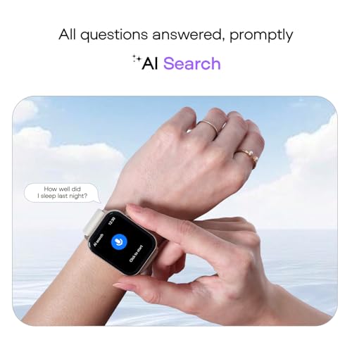 Image of Noise Icon 5 Smartwatch with AI Watch Faces & AI Search, 1.95 inch AMOLED Display, 10 Days Battery, Bluetooth Calling, 100+ Sports Modes, IP68 (Jet Black)