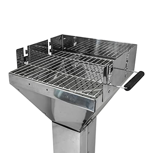 ACTIVA Saalfeld Holzkohlegrill, Premium Grill für Garten und Terrasse