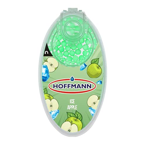 Hoffmann - Premium Aroma Kapseln Ice Apple | DIY Click Filter Kugeln | 100 Kugeln