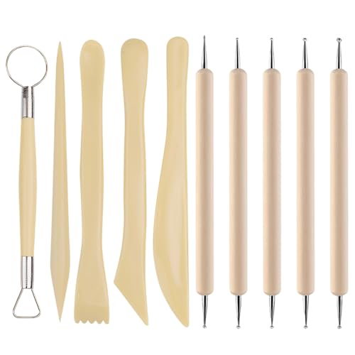 【Campi di applicazione】 Questi strumenti sono una scelta popolare per chi ama lavorare con l'argilla e la ceramica. Sono adatti sia ai principianti che ai ceramisti esperti e forniscono tutti gli strumenti necessari per diverse tecniche di modellazione e progetti.