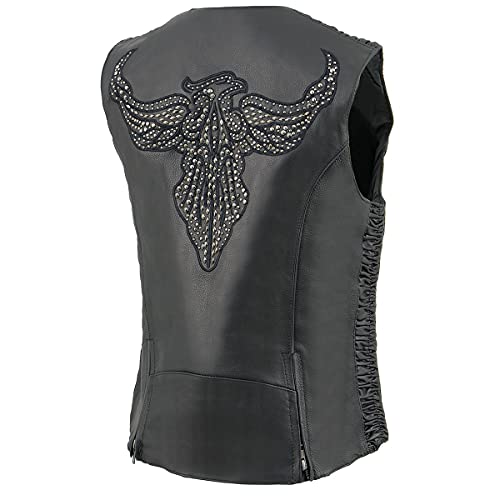 Amazon.com: Milwaukee Leather MLL4570 Women's Studded Phoenix