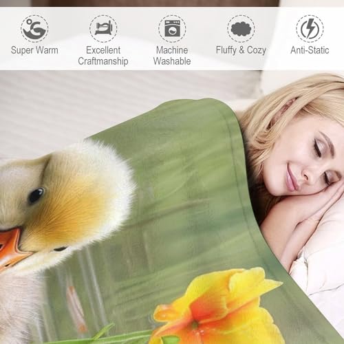 Manta de pato mullida de 180x200 cm para sofá cama 6