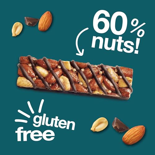 BE-KIND Dark Chocolate Nuts & Sea Salt Pack of 3x30g Snack Bar, Gluten Free Snacks, High Fibre, Source of Protein, No Artificial Preservatives, No Artificial Colors, No Artificial Flavours