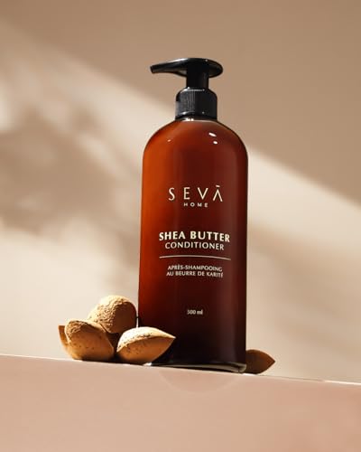 SEVA HOME Shea Butter Conditioner |Shea Butter, Argan Oil, Coconu...