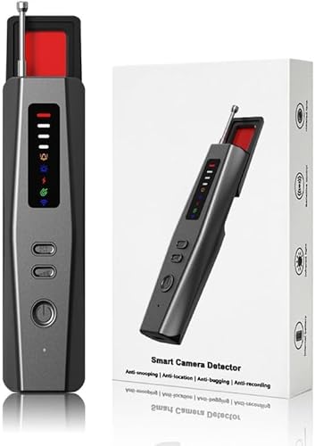 AI 2026 Hidden Camera Detector -GPS Tracker Detector, Anti-Spy Detector, Bug Detector Electronic Sweeper for Hotels, Travel, Home & Office