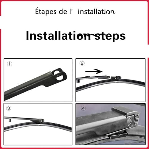 Essuie-glaces de voiture Bmw série 5 E39 pour remplacer vos balais usés - 3