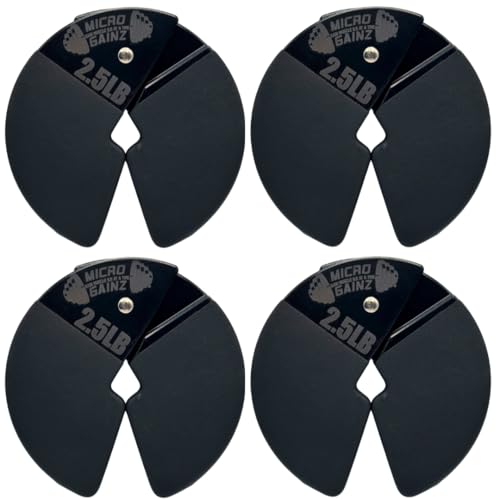 Image of Micro Gainz 2.5LB Dumbbell Fractional Weight Plates, 4-Piece