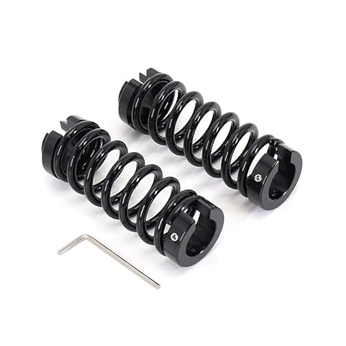 New TMAX 560 530 500 Shock Absorbers Lift Seat spring For YAMAHA T-MAX560 T-MAX530 T-MAX500 Lift Supports Red Black Yellow (Black)