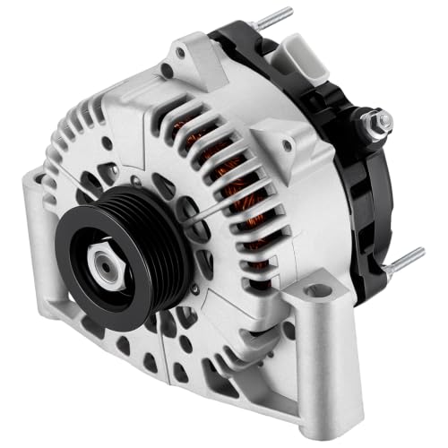 Image of BDFHYK 130A Alternator for Ford Escape 3.0L V6 2005-2007, AJC8-18-300B | For Mazda Tribute 2005-2006, For Mercury Mariner 2005-2007, 12V, Clockwise Rotation, 6-Groove, Internal Fan /Regulator