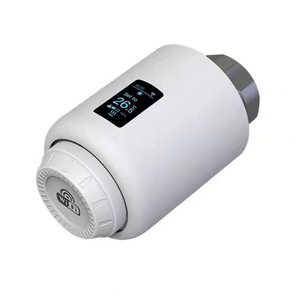 RANRAO Controlador inteligente del radiador del termóstato del radiador 5PCS con la calefacción WiFi del App