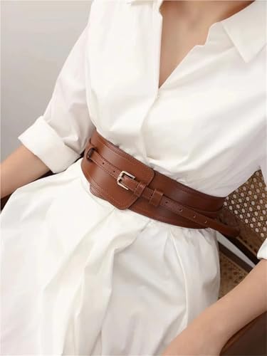 Fashion Width Belt For Women Waist Sealed Women's Outerwear Decoration With Dress Waist Cinched Wide Waistband2
