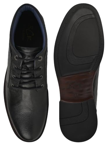 Image of Buckaroo HARKAN Full Grain Natural Leather Casual Boots for Men