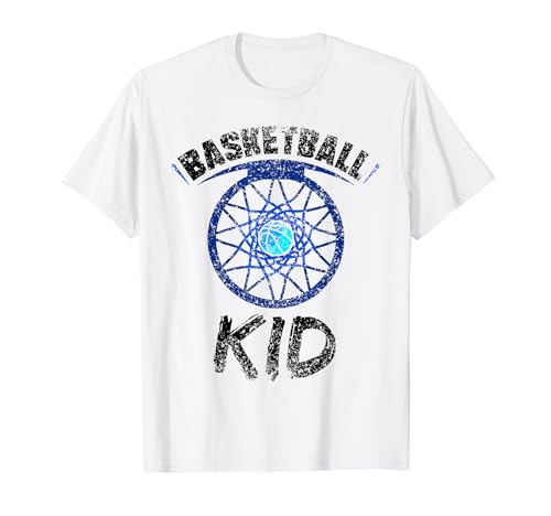Basketball kid joueur de basket-ball amateur de loisirs t-shirt