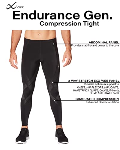 CW-X Men's Endurance Generator Joint and Muscle Support Compression Tight4