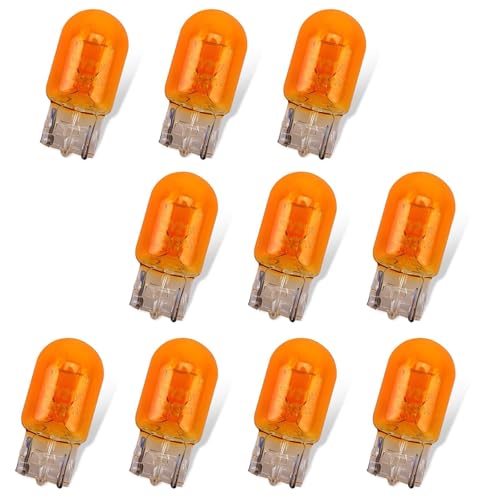 Ypoyney 10 PCS T20 WY21W Bulb, 12V 7443 Brake Light
