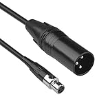 Typ: XLR Kabel Schnittstelle: 1 x 3Pin Mini XLR Buchse Schnittstelle: 1 x 3Pin Standard XLR Male Port