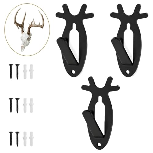 PIT66 European Mount Skull Hanger for Small to Medium Game, 3 Pack
