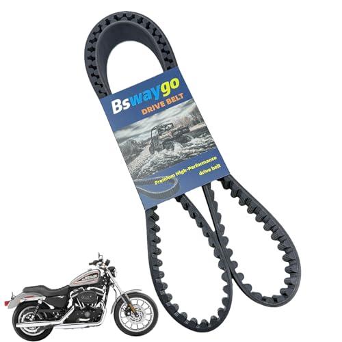 Image of Rear Drive Belt 137T 1 inch Aramid Belt Compatible with Harley Davidson Sportster XL883 XL1200 XR1200 2007-2022, FLHT /R /X FLTR 2007-2008, Replace 40024-07 40591-07 1204-0061