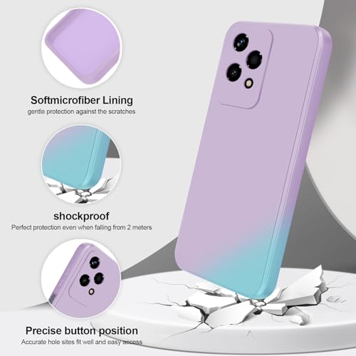 GiiYoon Case Compatible with Honor 200 Lite, Silky-Soft Touch Full-Body Protective Phone Silicone Case - Image 2