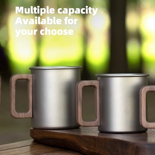 Tasse de camping en titane légère HUIOP pour sac à dos lourd - 6
