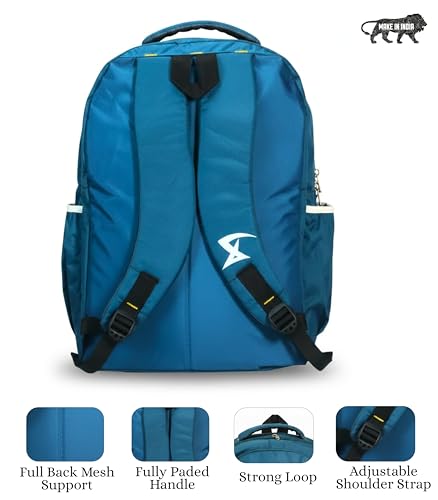 Image of 19 inch /36L Large Water Resistant School Bag, Casual 4 Compartment Backpack, Laptop Bag for Men and Women, Stylish & Trendy College Bag, Travel Bag For Unisex (BP-SNZ-02377)
