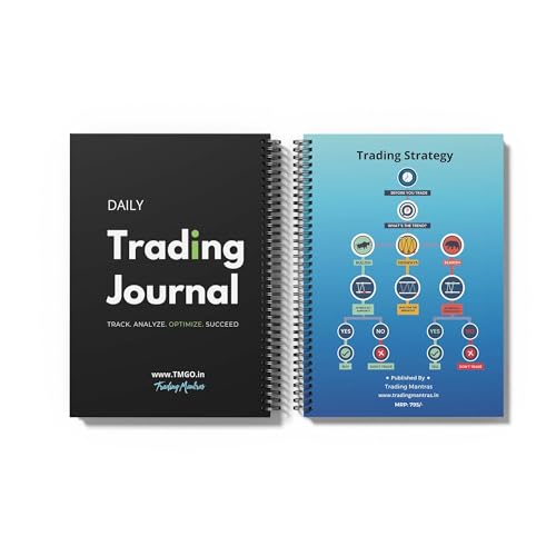 Image of Trading Mantras Stock Trading Journal Notebook -Durable Wire-O Bound, Trading Journal Book For Daily Reflection|Essential Technical Analysis&Stock Market Strategy Companion, 180 Pages