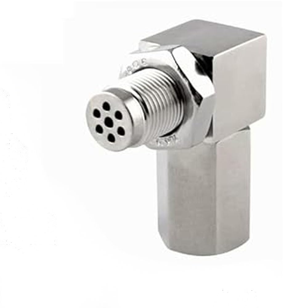 90 Degree O2 Oxygen Sensor Extender, Universal M18x1.5engine Light Eliminator Adapter O2 Oxygen Sensor Spacer Extender Adapater Isolator For Exhaust Systems