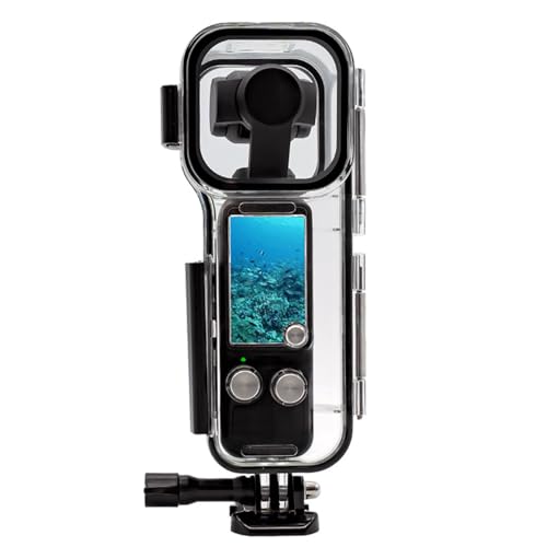 45M/148FT Waterproof Housing Case for Osmo Pocket 3, Protective Underwater Diving Housing Shell with Bracket Accessories, for Underwater Shooting, Diving, Swimming