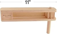 Vista 2 de Matraca mexicana de madera grande - Trinquete de 11" de largo