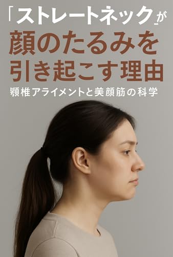 「ストレートネック」が顔のたるみを引き起こす理由 ― 頚椎アライメントと美顔筋の科学