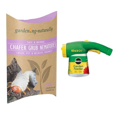 Natural Chafer Grub Nematodes 100 sq.m with Nematode Applicator
