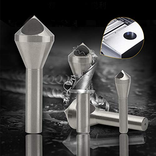 Ocgig OCG-TL219 4Pcs Countersink Chamfer Tool Hss(4241) Deburring Tool Set Metal Wood Drill Bits thumb #2