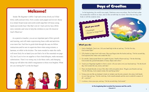 Image of The Beginner's Bible Craft and Activity Book: 30 Fun Projects Based on Bible Stories