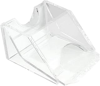 Generic Card Shoe, 1 Deck, Durable Solid Construction, Clear Acrylic Accessory Smooth Surface Manual for Casino Cards