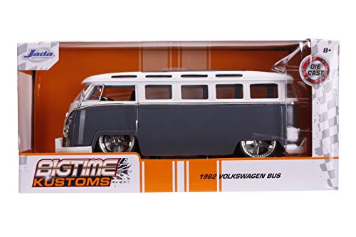 MINIATURA 1/24 1962 VW KOMBI CINZA BIG TIME