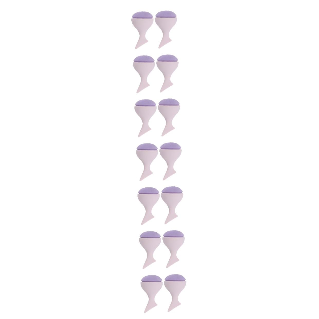 FRCOLOR 14 piezas de belleza huevo bb esponja mezcladora de maquillaje almohada herramientas de maquillaje bocanadas herramientas cosméticas cara huevo maquillaje almohadilla polvo borla de