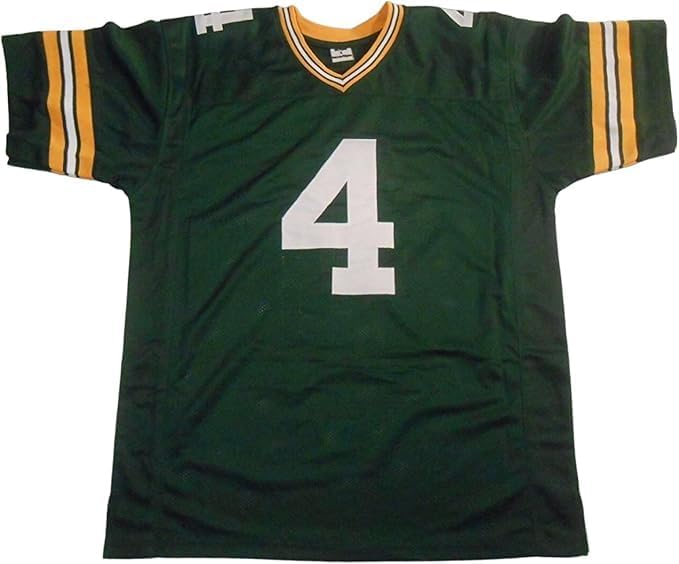 Brett Favre Green Jersey Adult Sizes Stitched Custom Football New No Brand/Logos