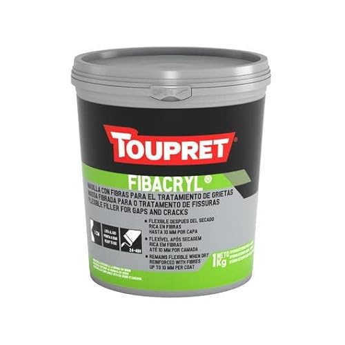 Toupret Fibacryl Masilla Elástica Con Fibras 1 Kg