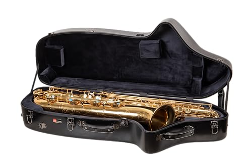 Crossrock Low A Baritone Saxophone Case with Wheel| �|���J�[�{�l�[�g �n�[�h�V�F���ATSA���b�N�A���h�~�d�グ�A�l�b�N&�}�E�X�s�[�X���[?�u���b�N (CRF4050BSBK)