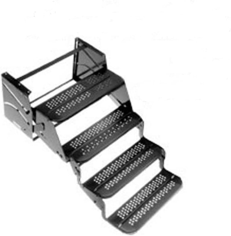 RV Motorhome Camper Trailer 24" Quad Step / 27" Drop/Foldaway Entry Step