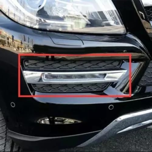 Repuesto de bisel de luz antiniebla Benz GL450 para reparar parachoques dañado 7