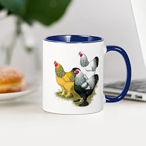 CafePress Brahma Rooster Assortment Mug 11 oz (325 ml) Ceramic Coffee Mug CafePress Brahma Rooster Assortment Mug 11 oz 325 ml Ceramic Coffee Mug