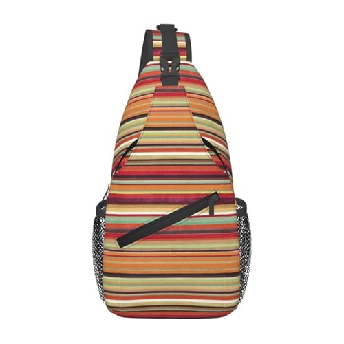 Rainbow. Stylish Men'S Messenger Bag - Durable Polyester, Huge Capacity & Adjustable Strap