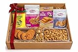 Jaimin Indian Snack Gift Hamper, Makhana Peri Peri, Suji Rusk, Dry Fruit Samosa, Nango Bite, Chakri, Cashews Premium Assorted Indian Snacks Gift Box for Festivals, Celebrations & Parties