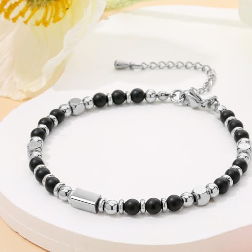 Image of Desimtion Healing Natural Stone Bracelets for Women Girls, Sometimes You Forget You're Awesome -Christmas Gifts for Women Teen Girls, Best Friend Birthday Gifts for Women Friendship Bracelets