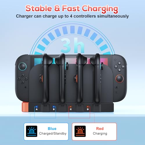 Image of [Switch 2 /1 Controller Charger Dock] for Nintendo Switch 2 2025 for Joycons