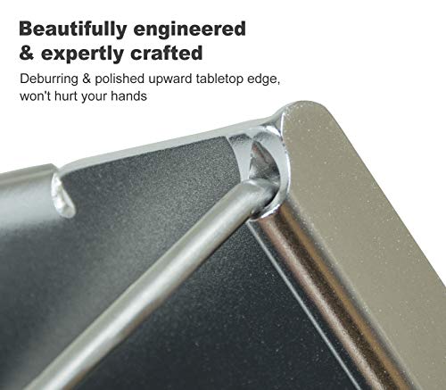 Iclimb Mini Solo Folding Table Ultralight Compact For Backpacking Camping Hiking Beach Picnic (Silver - S) #TOP6