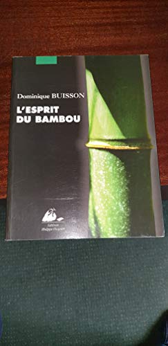 livre L'Esprit du Bambou au Japon
