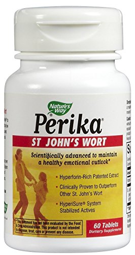 Perika (St. John's Wort) Nature's Way 60 Tabs (Packaging May vary) Perika (St. John's Wort) Nature's Way 60 Tabs (Packaging May vary)